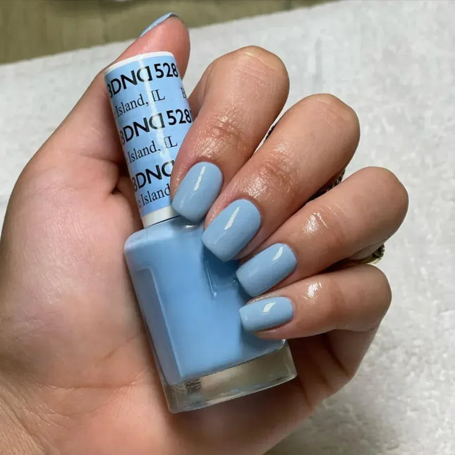 DND Duo Matching Color - #528 Blue Island - TTT Nails Supply
