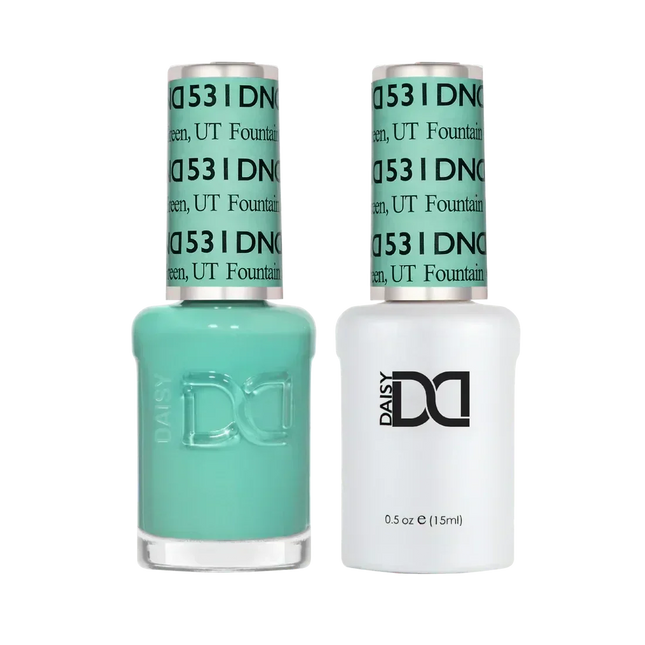 DND Duo Matching Color - #531 Fountain Green - TTT Nails Supply