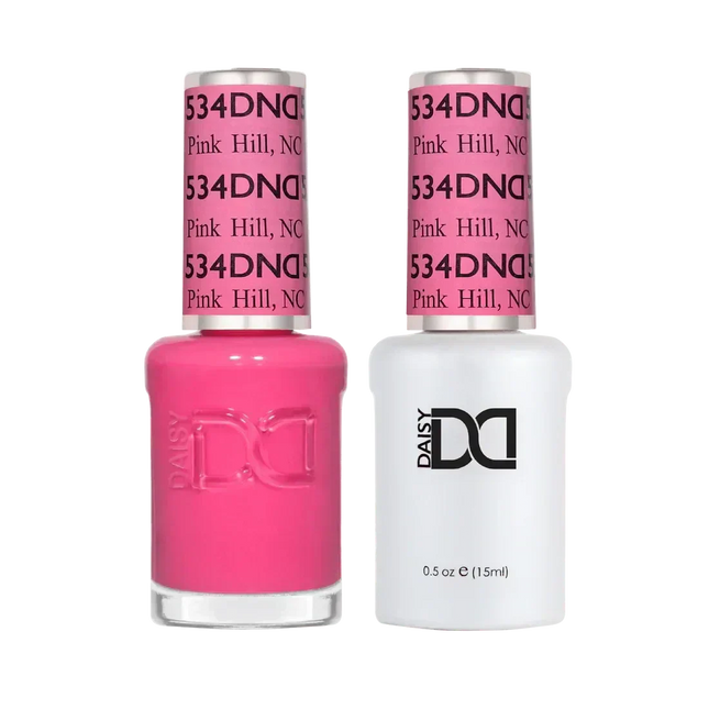 DND Duo Matching Color - #534 Pink Hill - TTT Nails Supply