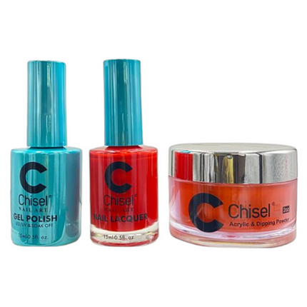 Chisel - Gel & Lacquer & Dip Trio Solid (#01 - #100) - NEW 2024