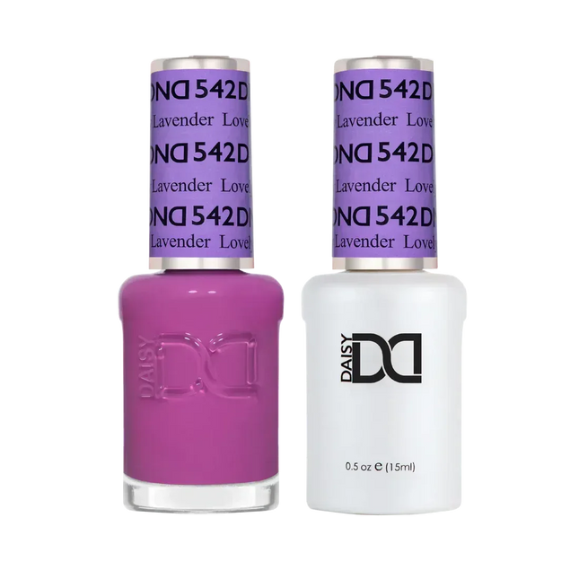DND Duo Matching Color - #542 Lovely Lavender - TTT Nails Supply