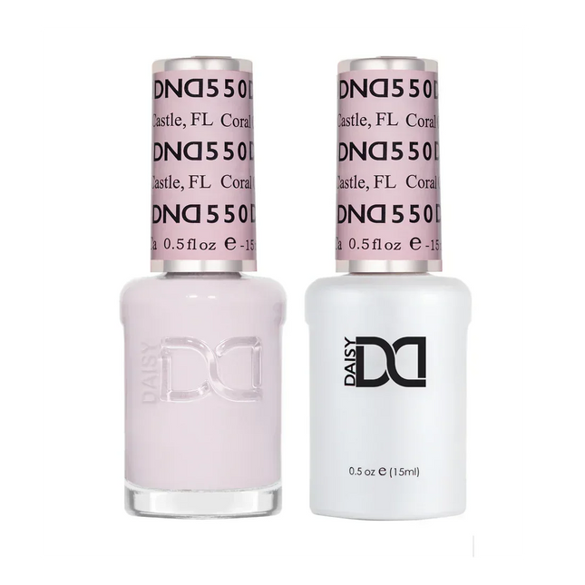 DND Duo Matching Color - #550 Coral Castle - TTT Nails Supply