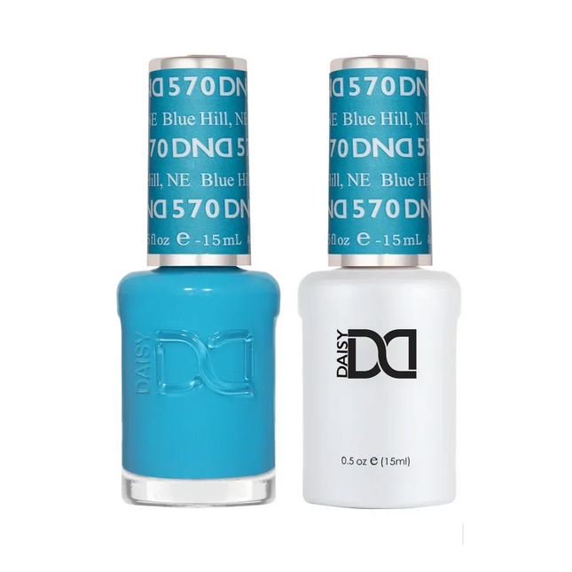 DND Duo Matching Color - #570 Blue Hill - TTT Nails Supply