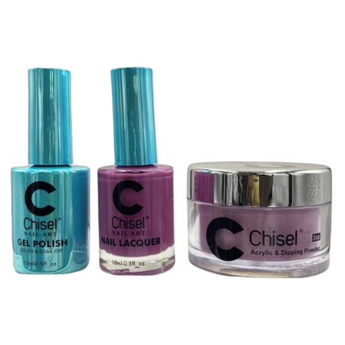 Chisel - Gel & Lacquer & Dip Trio Solid (#01 - #100) - NEW 2024