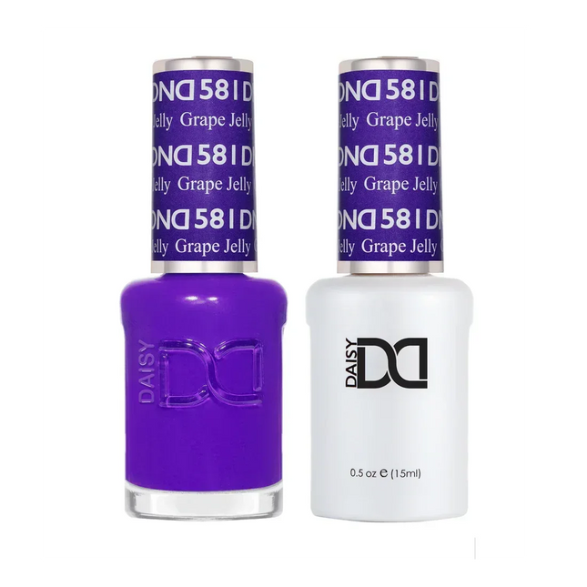 DND Duo Matching Color - #581 Grape Jelly - TTT Nails Supply