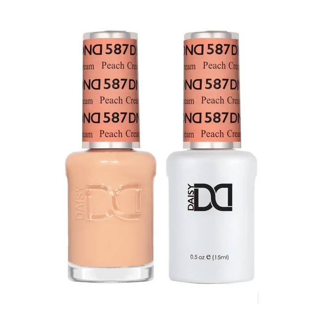 DND Duo Matching Color - #587 Peach Cream - TTT Nails Supply