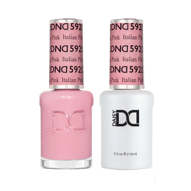 DND Duo Matching Color - #592 Italian Pink - TTT Nails Supply