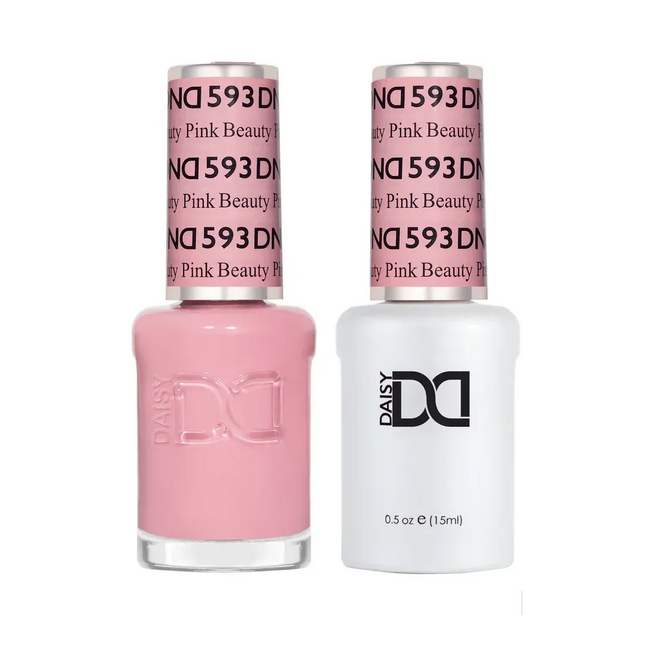 DND Duo Matching Color - #593 Pink Beauty - TTT Nails Supply