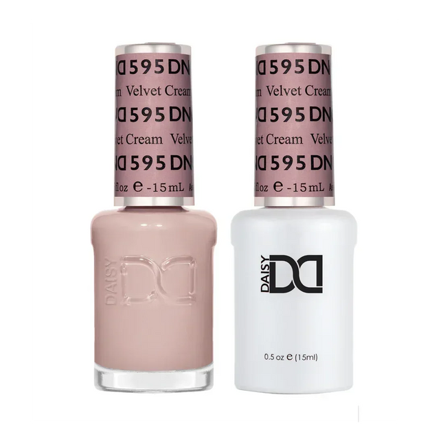 DND Duo Matching Color - #595 Velvet Cream - TTT Nails Supply