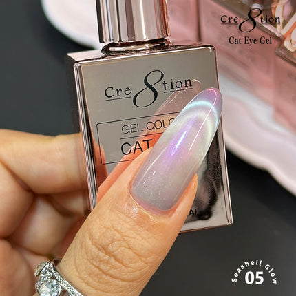 Cre8tion Cat Eye Seashell Glow Kit - 12 Colors Set