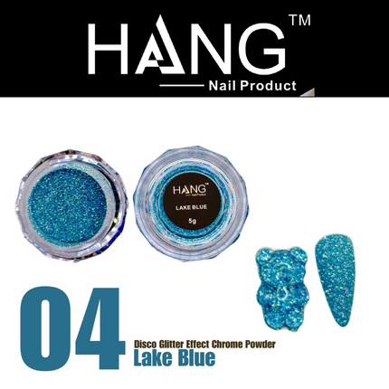 Hang Disco Giltter Effect Chrome Powder 5g