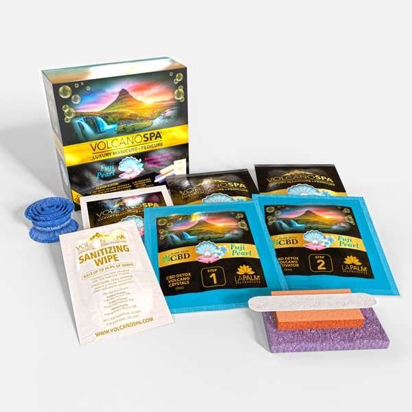 Volcano - Pedicure Deluxe 5in1 (Case 36 Boxes) - Many Scents
