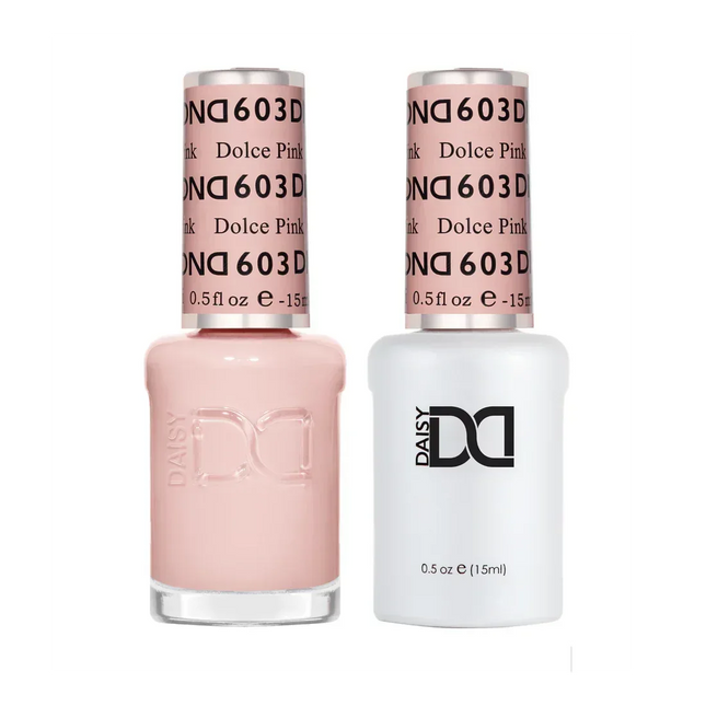 DND Duo Matching Color - #603 Dolce Pink - TTT Nails Supply