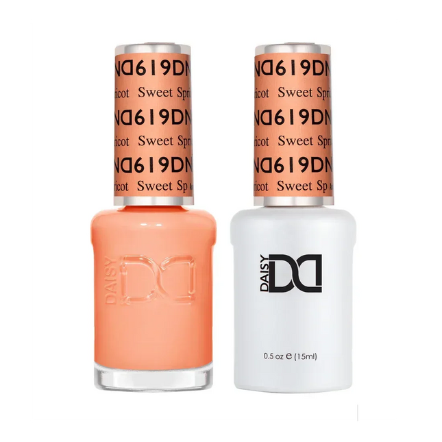DND Duo Matching Color - #619 Sweet Apricot - TTT Nails Supply