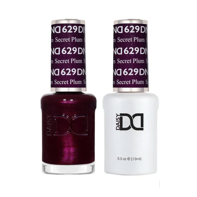DND Duo Matching Color - #629 Secret Plum - TTT Nails Supply