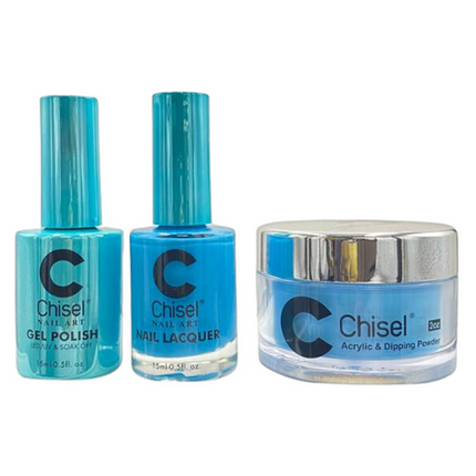 Chisel - Gel & Lacquer & Dip Trio Solid (#01 - #100) - NEW 2024
