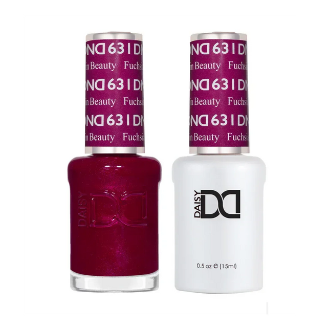 DND Duo Matching Color - #631 Fuschia in Beauty - TTT Nails Supply