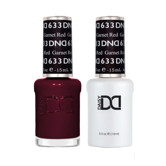 DND Duo Matching Color - #633 Garnet Red - TTT Nails Supply
