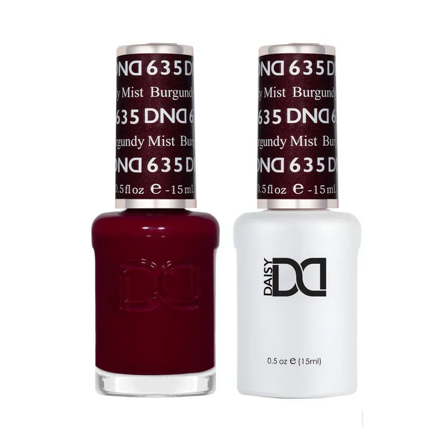 DND Duo Matching Color - #635 Burgundy Mist - TTT Nails Supply
