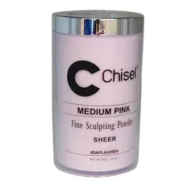 Chisel Acrylic Powder 22oz - Medium Pink - TTT Nails Supply