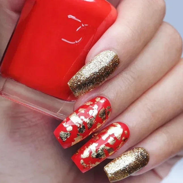 DND Duo Matching Color - #637 Lucky Red - TTT Nails Supply
