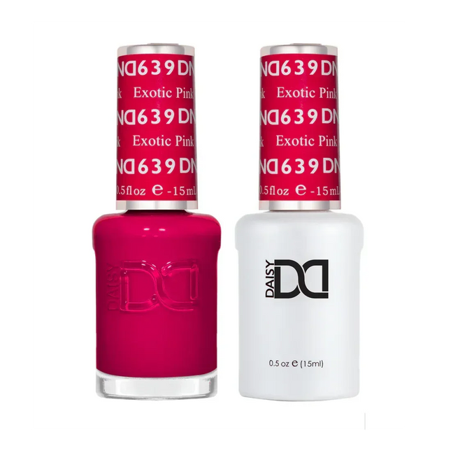 DND Duo Matching Color - #639 Exotic Pink - TTT Nails Supply