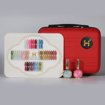 HANG - Platinium Gel Polish – 36 Colors Set (#049 - #084) + FREE Vali + Color Chart