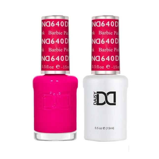 DND Duo Matching Color - #640 Barbie Pink - TTT Nails Supply