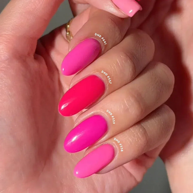 DND Duo Matching Color - #641 Pink Temptation - TTT Nails Supply