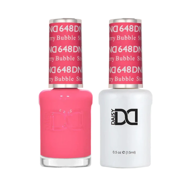 DND Duo Matching Color - #648 Strawberry Bubble - TTT Nails Supply