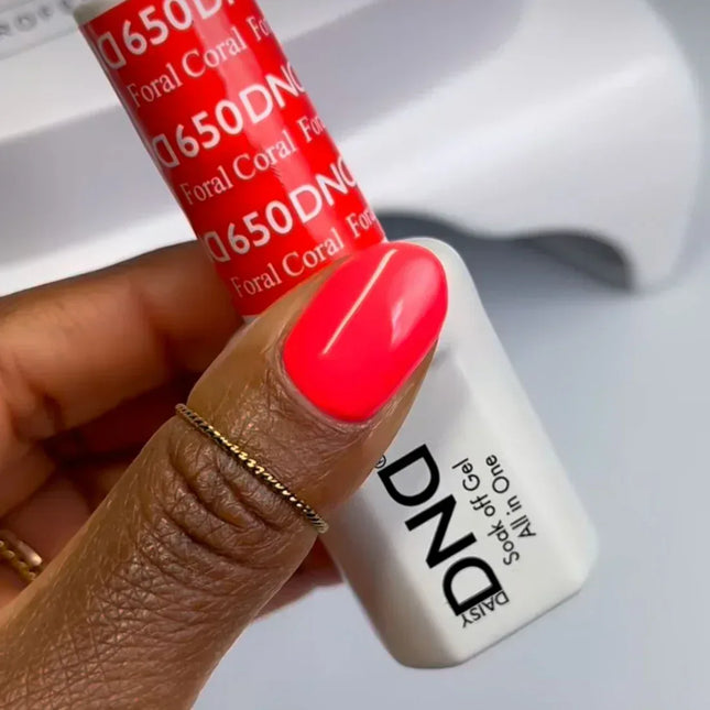 DND Duo Matching Color - #650 Foral Coral - TTT Nails Supply
