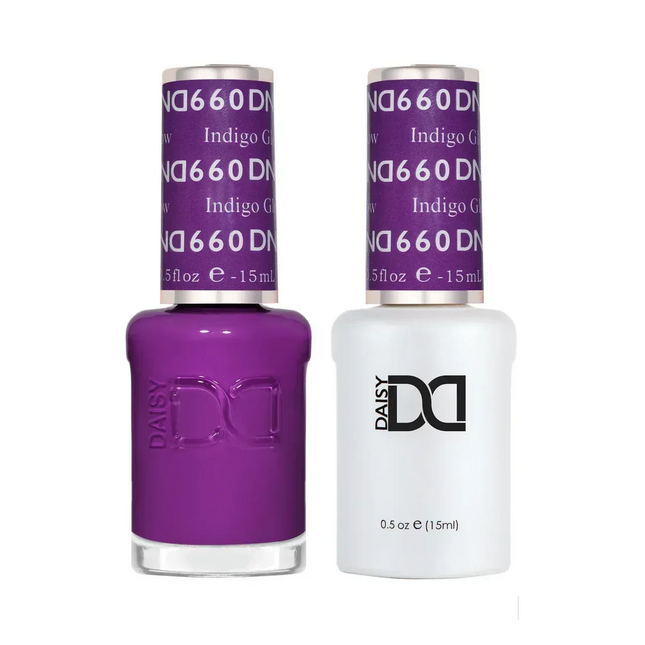 DND Duo Matching Color - #660 Indigo Glow - TTT Nails Supply