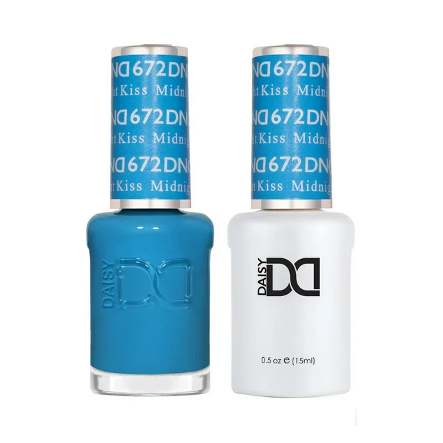 DND Duo Matching Color - #672 Midnight Kiss - TTT Nails Supply