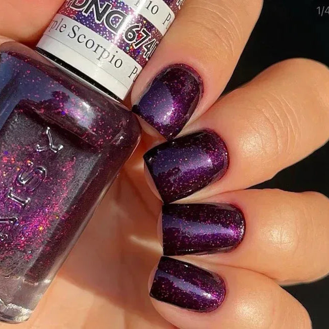 DND Duo Matching Color - #674 Purple Scorpio - TTT Nails Supply