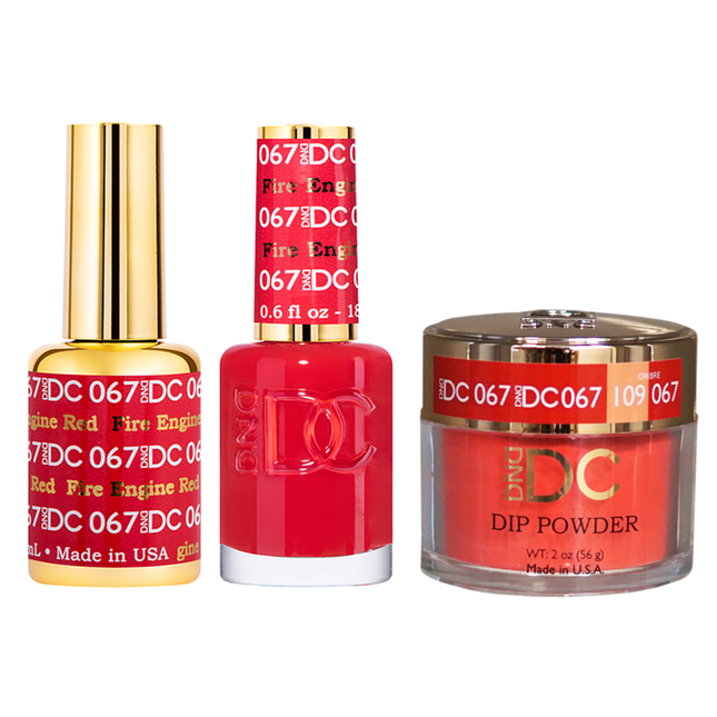 DND - DC Gel & Lacquer & Dip Trio (#01 - #70)