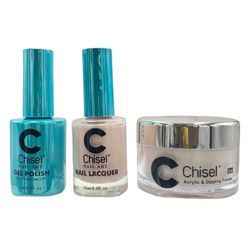 Chisel - Gel & Lacquer & Dip Trio Solid (#01 - #100) - NEW 2024