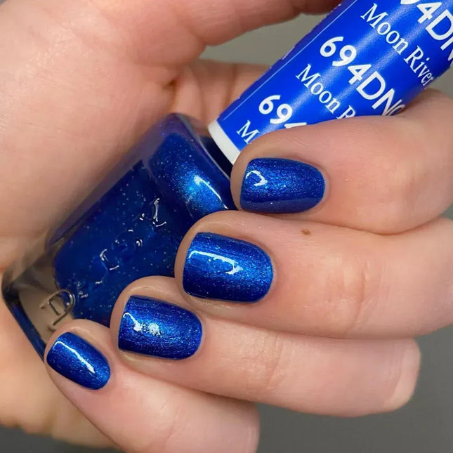DND Duo Matching Color - #694 Moon River Blue - TTT Nails Supply