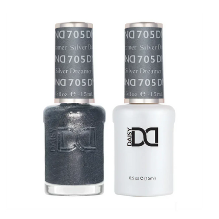 DND Duo Matching Color - #705 Silver Dreamer - TTT Nails Supply