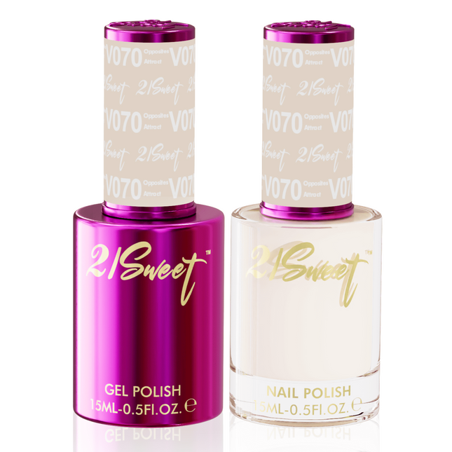 21Sweet - Gel & Lacquer Duo (#01 - #100) - NEW 2024
