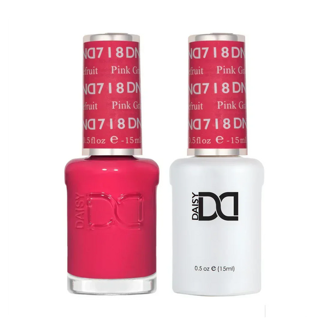 DND Duo Matching Color - #718 Pink Grapefruit - TTT Nails Supply
