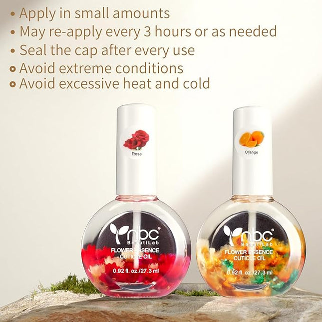 NBC - Hands & Feet Cuticle Oil 15ml - Multiple Scents Available