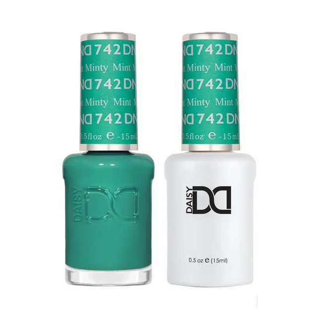 DND Duo Matching Color - #742 Minty Mint - TTT Nails Supply
