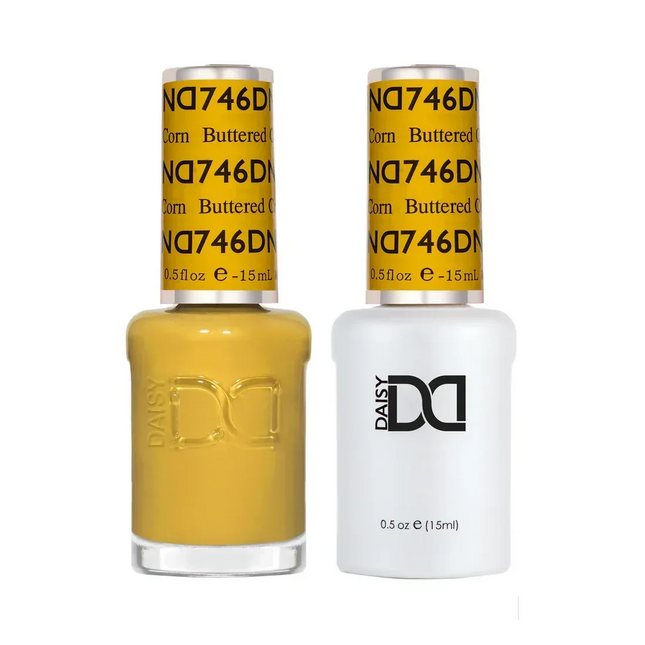 DND Duo Matching Color - #746 Buttered Corn - TTT Nails Supply