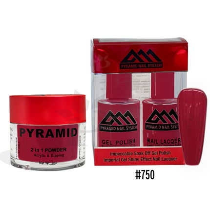 Pyramid - Gel & Lacquer & Dip Trio (#701 - #772) - NEW 2024