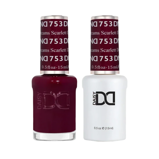 DND Duo Matching Color - #753 Scarlett Dreams - TTT Nails Supply