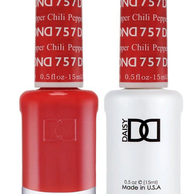 DND Duo Matching Color - #757 Chili Pepper - TTT Nails Supply