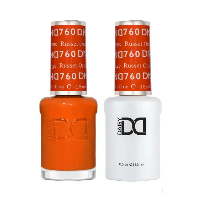 DND Duo Matching Color - #760 Russet Orange - TTT Nails Supply