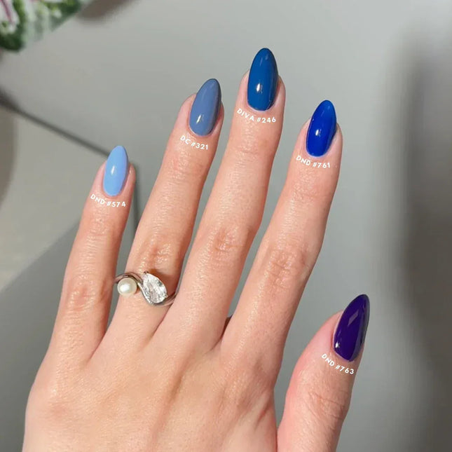DND Duo Matching Color - #761 Blue Mist - TTT Nails Supply