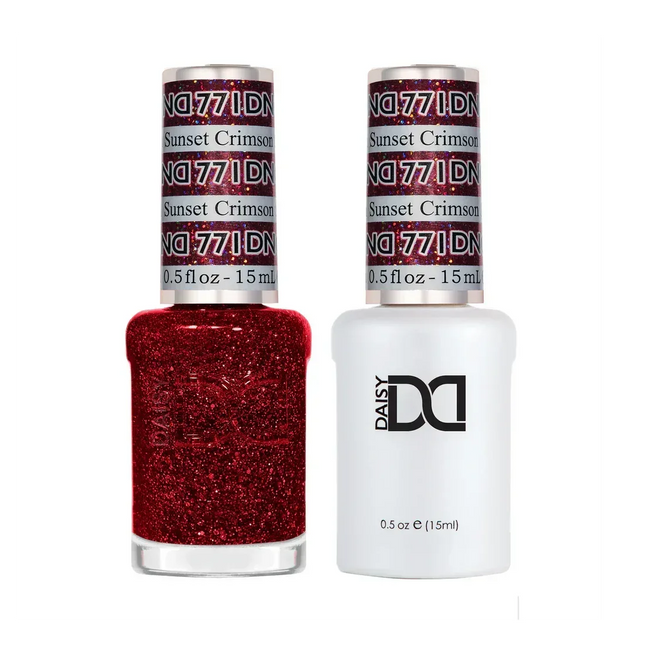 DND Duo Matching Color - #771 Crimson Sunset - TTT Nails Supply