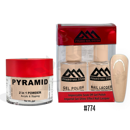 Pyramid - Gel & Lacquer & Dip Trio (#773 - #844) - NEW 2024